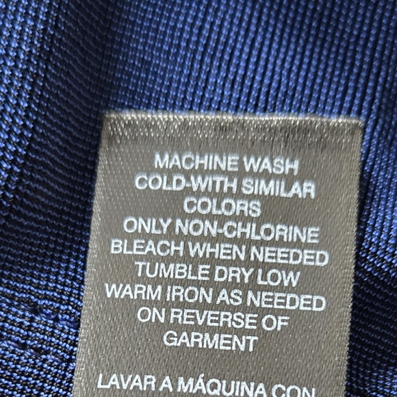 Chico's Traveler royal blue pants Long (Chico's 2T) fits sz 12Tall or LT - Picture 7 of 8